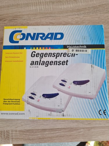 Conrad gegensprechanlagenset - conrad,