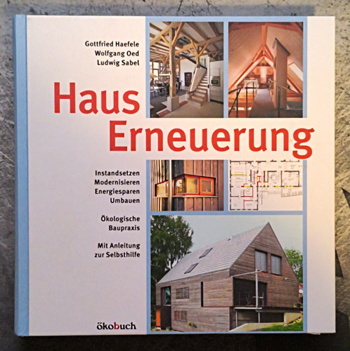 öko buch haus - öko, erneuerung