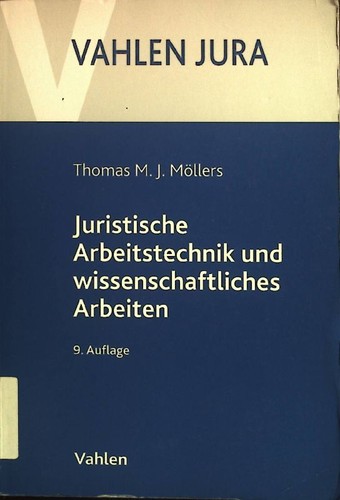Juristische arbeitstechnik und - juristische,