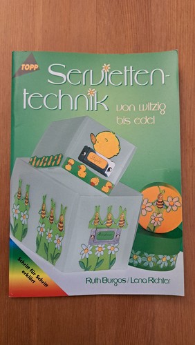 Bastelbuch serviettentechnik - bastelbuch:,