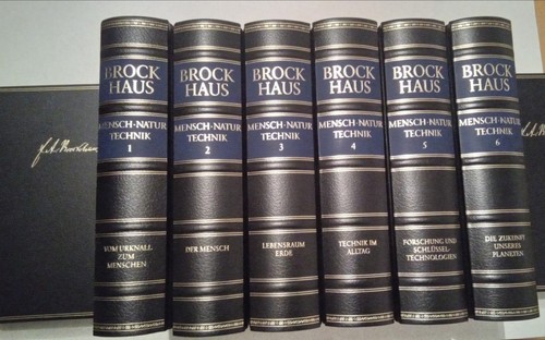 Brockhaus bibliothek mensch - bibliothek,,